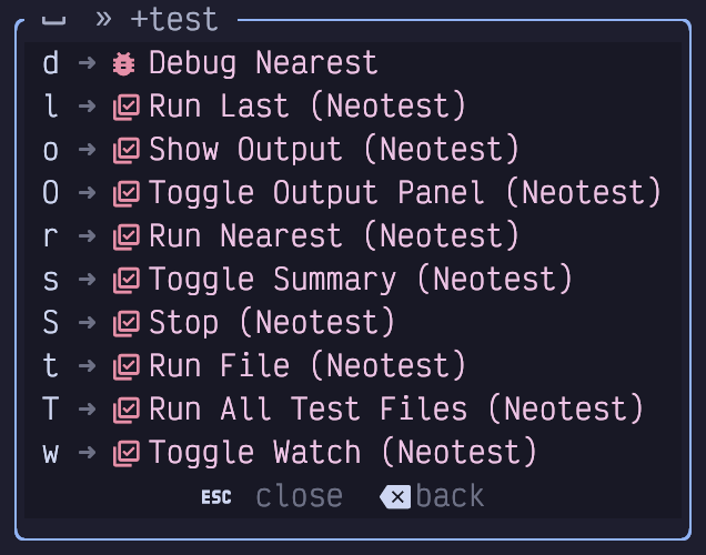 menu dark