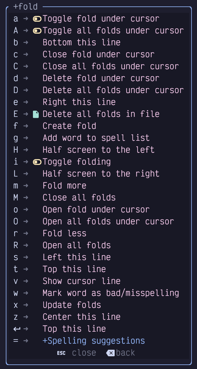 z menu dark
